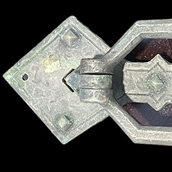 Metal Mission Style Door Knocker "5 BK" 8 in. H x 3 in. L - Picture 1 of 14